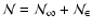 $\cal N={\cal N}_1+{\cal N}_2$