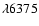 $\lambda 6375$