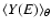 $\langle Y(E) \rangle _\theta$