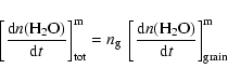 \begin{displaymath}\left[\frac{{\rm d}n({\rm H}_2{\rm O})}{{\rm d}t}\right]_{\rm...
...m d}n({\rm H}_2{\rm O})}{{\rm d}t}\right]_{\rm grain}^{\rm m}
\end{displaymath}