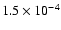 $1.5\times10^{-4}$