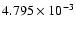 $4.795 \times 10^{-3}$