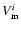 $V_{\rm m}^i$