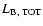 $L_{{\rm B,~ TOT}}$