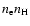 $n_{\rm e} n_{\rm H}$