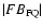 $\vert FB_{\rm FQ}\vert$