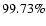 $99.73\%$