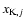 ${x}_{{\rm K},j}$