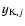 ${y}_{{\rm K},j}$