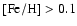 ${\rm [Fe/H]} > 0.1$