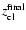 $z_{\rm cl}^{\rm final}$