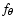 $f_{\theta}$
