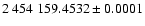 $2~454~159.4532 \pm 0.0001$