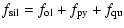 $\displaystyle %
f_{\rm sil}=f_{\rm ol}+f_{\rm py}+f_{\rm qu}$