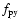 $f_{\rm py}$