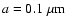 $a=0.1~\mu{\rm
m}$