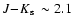 $\mbox{$J\!-\!K_{\rm s}$ }\sim2.1$