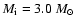$M_{\rm i} = 3.0~M_{\odot}$