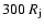 $300~R_{\rm j}$