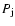 $P_{\rm j}$