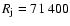 $R_{\rm j}=71~400$