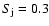 $S_{\rm j}=0.3$