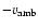 $-v_{{\rm amb}}$