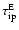 $\tau_{\rm\scriptsize ip}^{\rm\tiny E}$