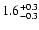 $\rm 1.6^{+0.3}_{-0.3}$