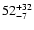 $\rm 52^{+32}_{-7}$