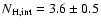 $N_{\rm H,int} = 3.6\pm0.5$