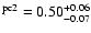 $^{\rm pc2} = 0.50^{+0.06}_{-0.07}$