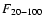 $F_{\rm 20-100}$
