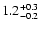 $\rm 1.2^{+0.3}_{-0.2}$