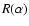 $R(\alpha)$