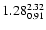 $\rm 1.28_{0.91}^{2.32}$
