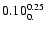 $\rm0.10_{0.}^{0.25}$
