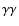 $\gamma\gamma$