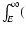 $\int_E^\infty ($