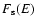 $F_{\rm s}(E)$