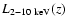$L_{2-10~{\rm keV}}(z)$