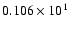 $0.106\times 10^{1}$