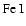 ${\rm {Fe~{\sc I}}}$