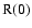 ${\rm {R(0)}}$