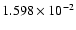 $1.598\times 10^{-2}$