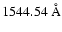 $1544.54~\textrm{\AA}$