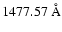 $1477.57~\textrm{\AA}$