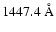 $1447.4~\textrm{\AA}$