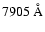$7905~\AA$