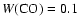 $ W({\rm CO}) = 0.1$